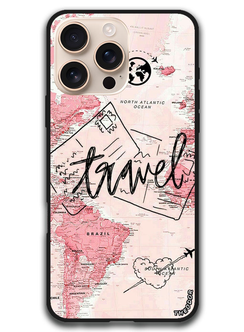 Theodor Protective Case Anti Scratch Shock Proof Bumper Cover For iPhone 16 Pro (6.3)-inch Travel (2) - Image 1