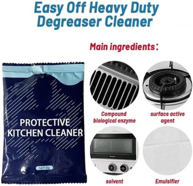comfrt Heavy Duty Degreaser Cleaner - Heavy Kitchen Duty Degreaser - [Upgrade-version] Heavy Duty Cleaner for Machine - Multi-function Super Strength Pots and Pan Cleaner (3PC) - Image 3