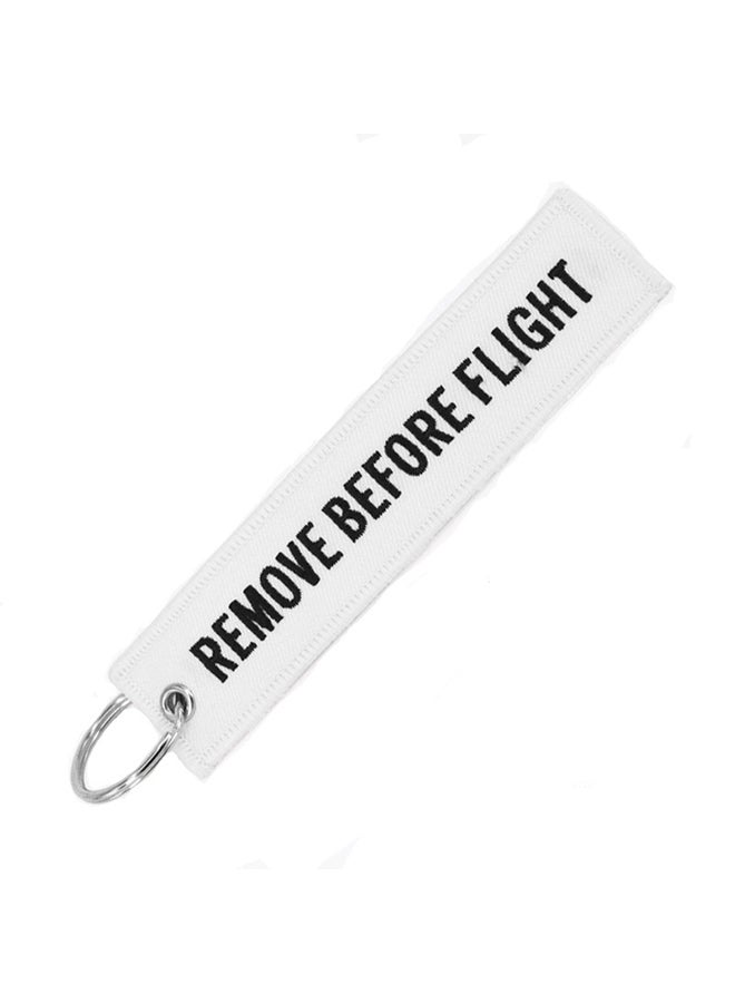 سلسلة مفاتيح منسوجة ملونة لهدايا الطيران، سلسلة مفاتيح تذكارية قابلة للإزالة قبل الرحلة