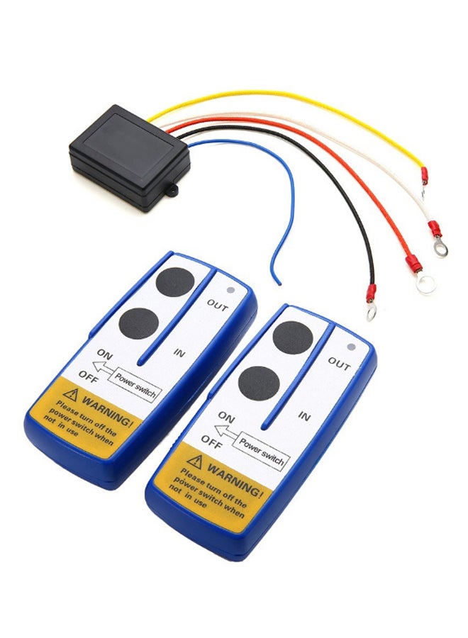 Loquat Universal Wireless Console Winch Remote Control Kit For Jeep ATV SUV - Image 1