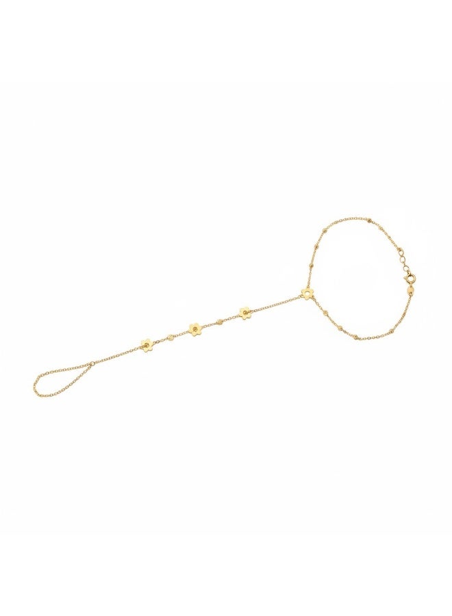 روبي آرت الذهب سوار روبي آرت من الذهب الخالص عيار 18 قيراطًا للبنات - 1.98 جرام - Image 1