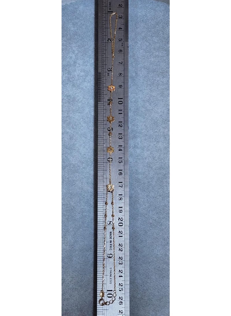 روبي آرت الذهب سوار روبي آرت من الذهب الخالص عيار 18 قيراطًا للبنات - 1.98 جرام - Image 4