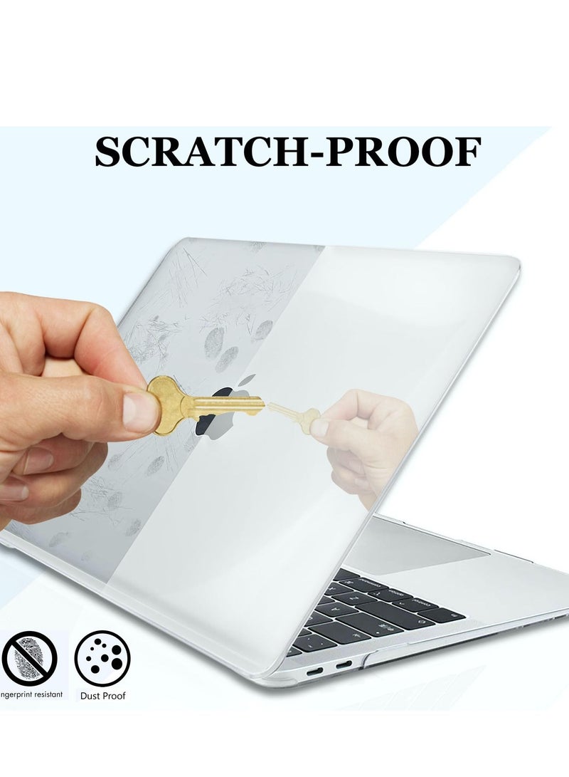 RKINC Case Compatible with New MacBook Air 13.6 inch M2 A2681 2022 Release Protective Snap On Hard Shell Cover for MacBook Air 13.6 inch (Crystal Clear) - Image 5