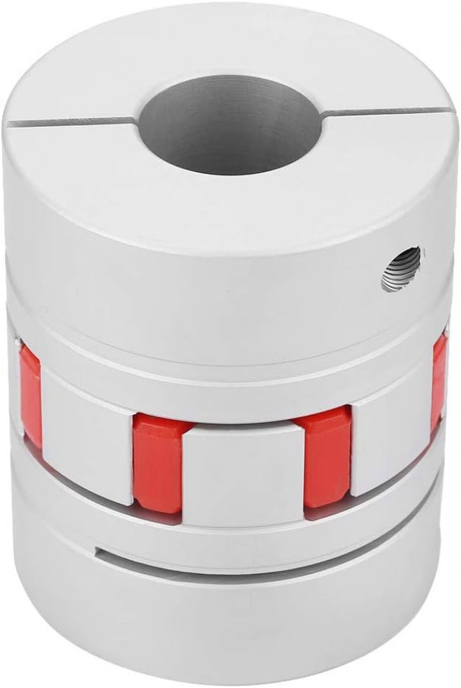 Tyenaza 22mm to 22mm Aluminium Plum Flexible Shaft Coupling, D55 L66 Connector Flexible Coupler for 3D Printer CNC Machine and Servo Stepped Motor - Image 1