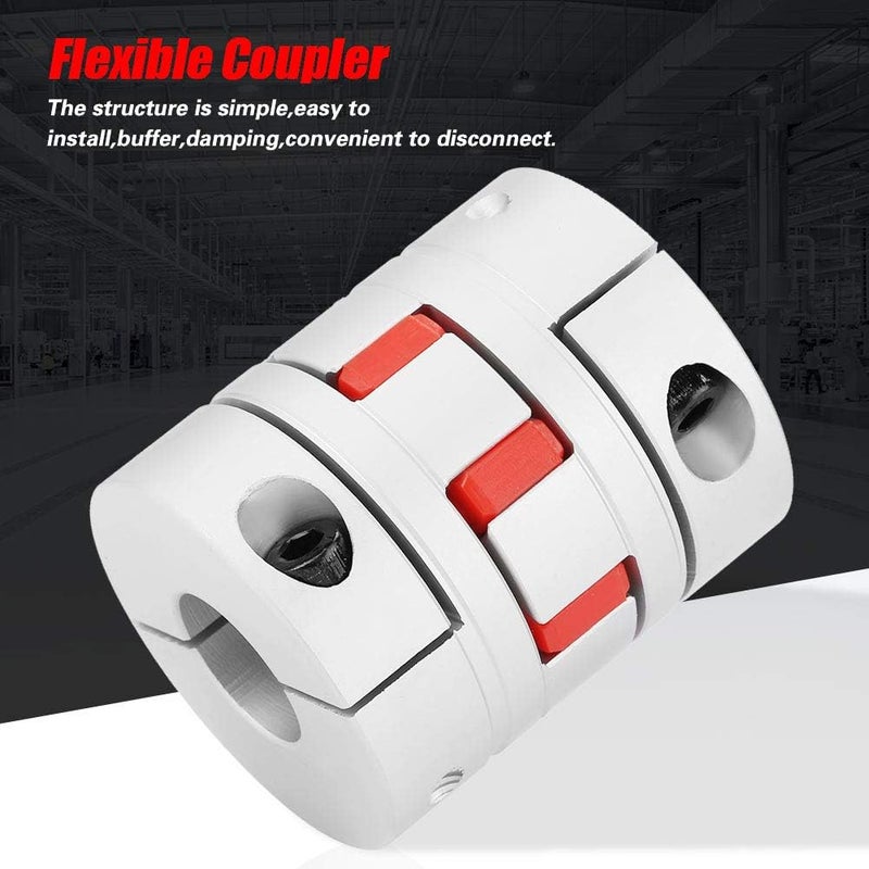 Tyenaza 22mm to 22mm Aluminium Plum Flexible Shaft Coupling, D55 L66 Connector Flexible Coupler for 3D Printer CNC Machine and Servo Stepped Motor - Image 2