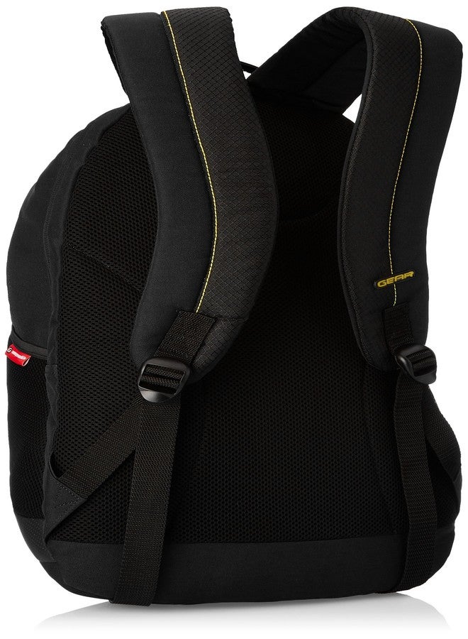 Gear 49 cms Black and Yellow Casual Backpack (BKPOTLNR80112) - Image 2