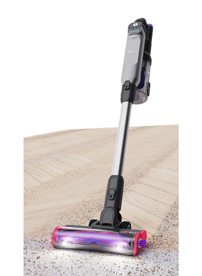 BLACK+DECKER Summit Series Stick Vacuum Cleaner 750 ml 40 W BHFEA640WG-GB Grey / Purple - Image 3