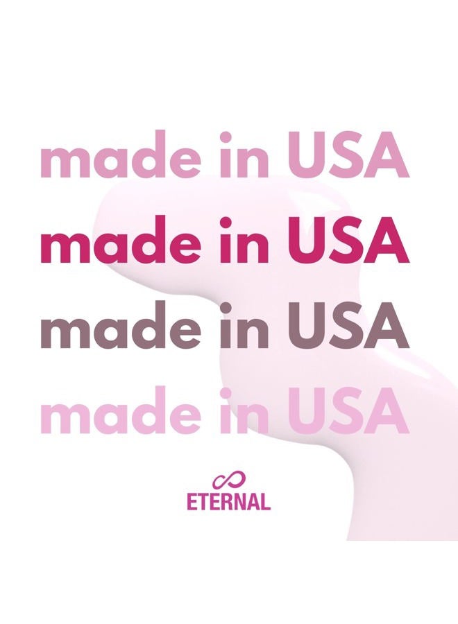 Eternal Collection – 4 Piece Set: Long Lasting, Quick Dry, Mirror Shine Nail Polish Set – Hardener, Bright and Shiny Finish - 0.46 Fluid Ounces Each (Pinky Promise) - Image 3