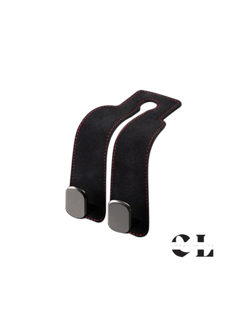 CREATIVE LIFE Car Tools Organizer Hooks Car Seat Back Phone Holder, Car Headrest Hidden Hook for Hanging Purse, Bags and Coat, Car Interior For Mercedes Benz Tesla Audi - Image 2