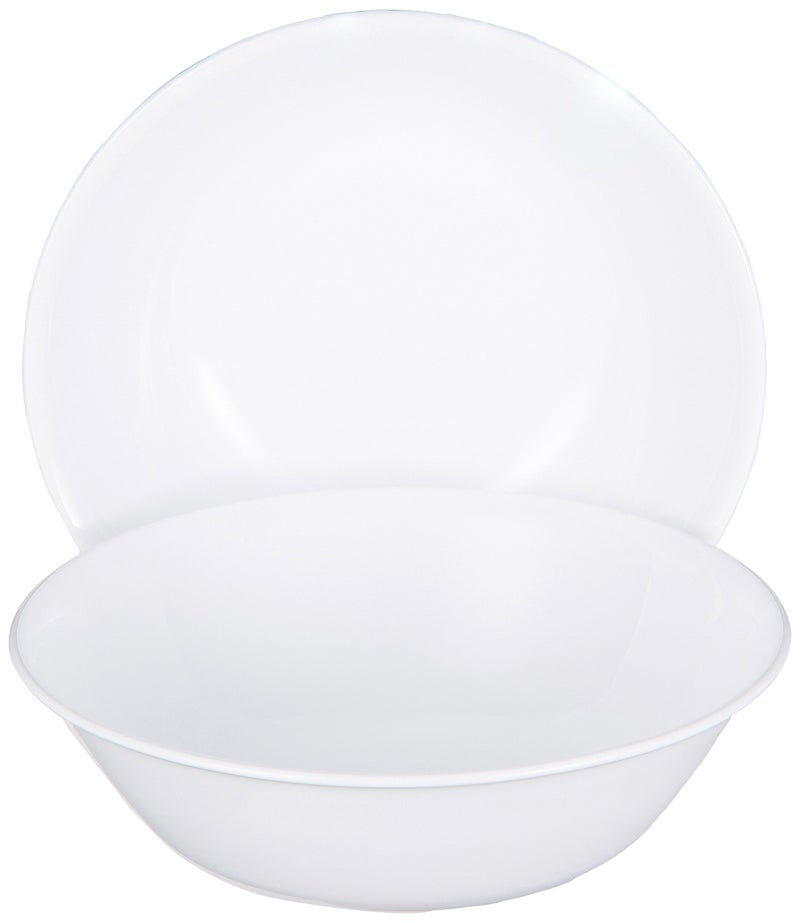 Corelle Livingware Winter Frost White 2qt Serving Bowl - 1 Bowl - 2 Quart - Chip Rsistant Glass - Image 1