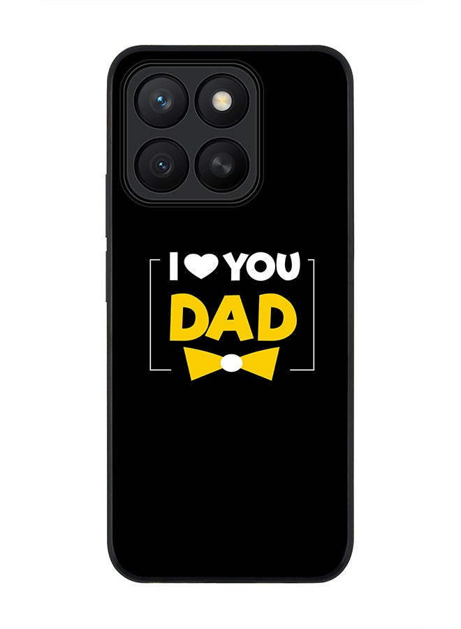 Stylizedd For Honor X8c Case,Slim fit Camera Protection, Shockproof Thin Phone cover  - I Loveyou Dad
