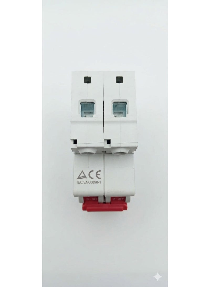 Himel Miniature Circuit Breaker (MCB), 2P, 63A, 10kA, Himel HDB9H63A2C63 - Image 4