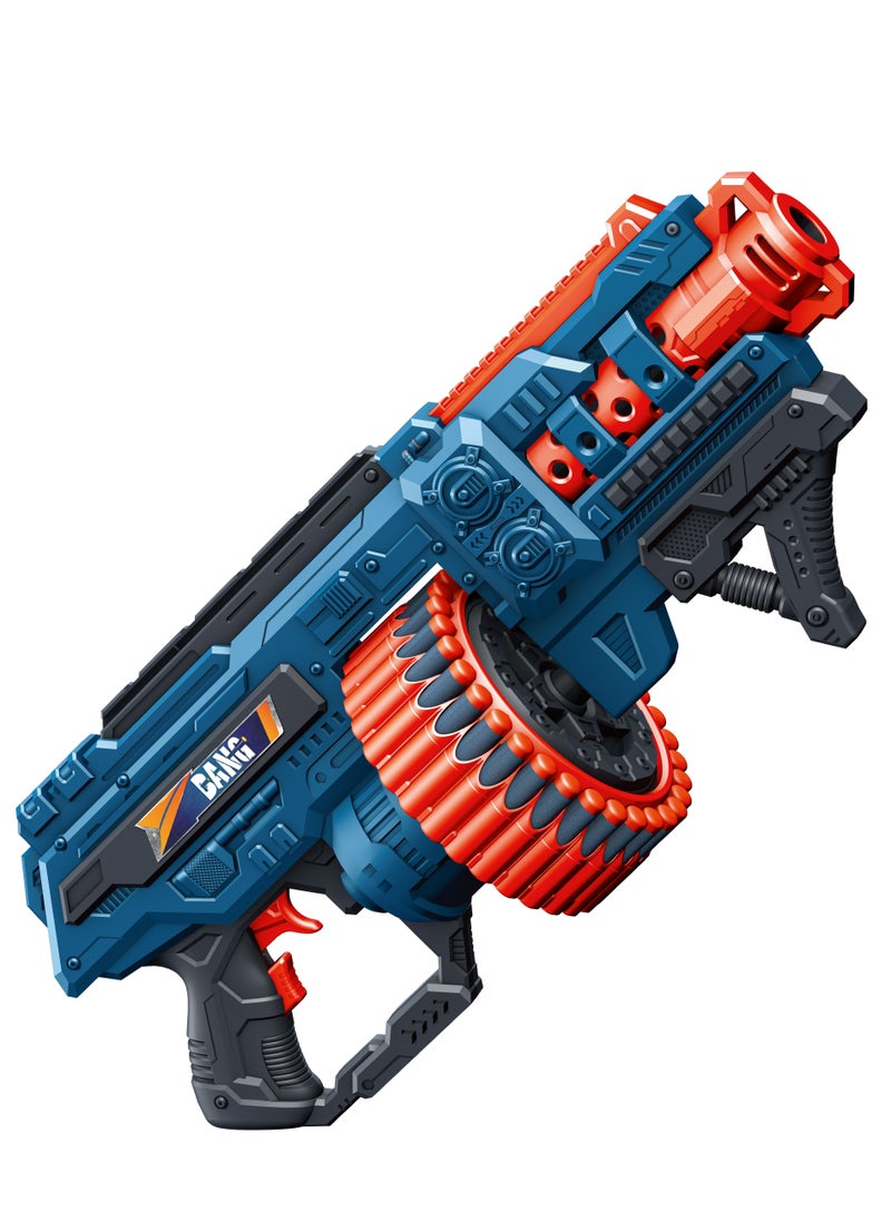 Bang Bang - Lawn Mower Toy Gun with 48 Bullets, Electric Firing, Long Range Shooting for Kids  - Image 2