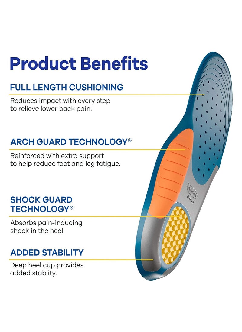Dr. Scholl's - Dr. Scholl's Insoles for Women Extra Support Pain Relief Orthotics Shoe Inserts, Designed for Plus-Size, 1 Count - Image 1