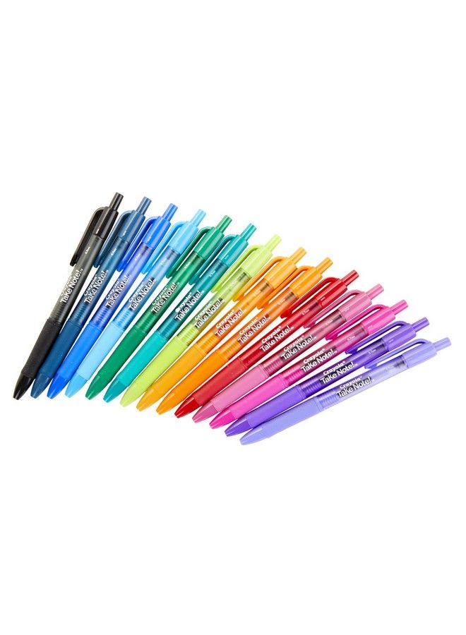 Crayola Take Note! Washable Gel Pens 14 Ct - Image 4