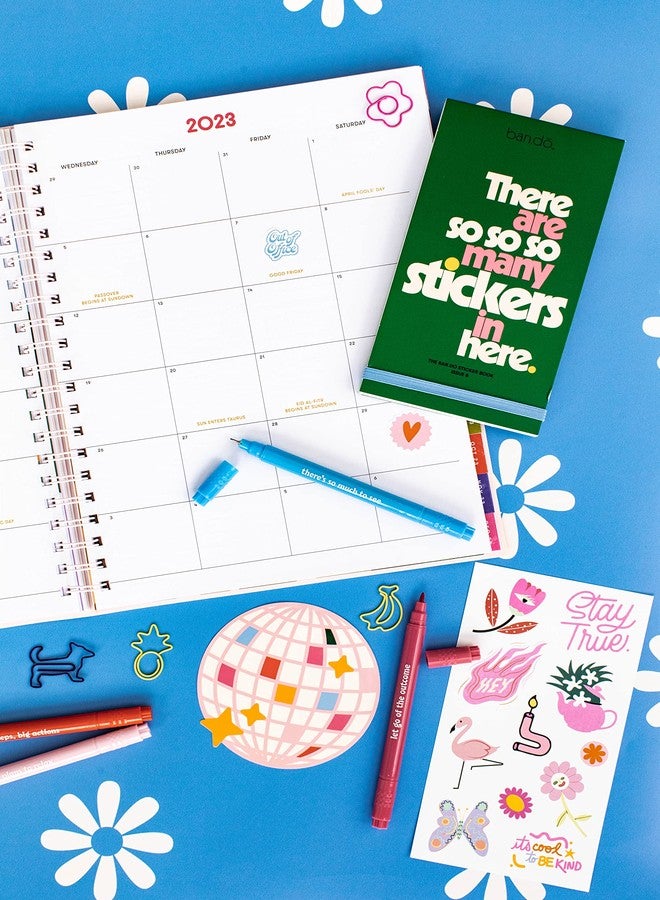 ban.do Sticker Book with Over 700 Assorted Stickers, 35 Sticker Sheets with Fun Stickers, Colorful Sticker Pack with Aesthetic Stickers for Scrapbooking Planners or Journals, Issue 8 - Image 5
