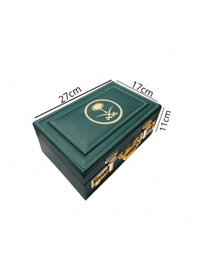 HASD-OUD Moroccan hospitality oud, a quarter kilo (250 g) in a leather bag with two swords and a palm tree logo - Image 3