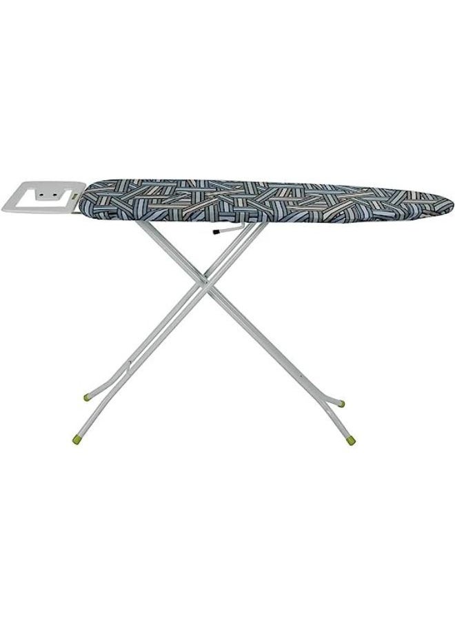 Generic - Mesh Ironing Board with Attached Cloth Rack, 122X38Cm Lightweight and Compact Ironing Board with Height Adjustment Feature, Multicolor - Image 1