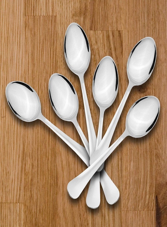 Skyrich Steel Dessert/Table Spoon Set of 6 Pc - Image 4