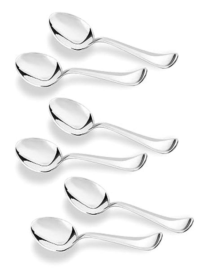 Skyrich Steel Dessert/Table Spoon Set of 6 Pc - Image 1
