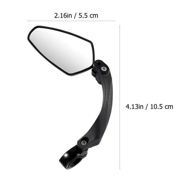 Left Side 360 Degree Rotatable Adjustable Bicycle Rearview Mirror for Mountain and Road Bikes - Image 3