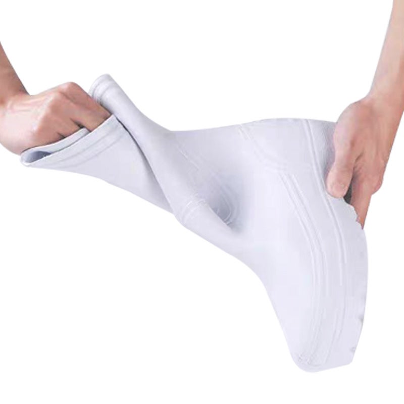 general EVA Foam Rain Boots Waterproof Oil Resistant White High Top - Image 3