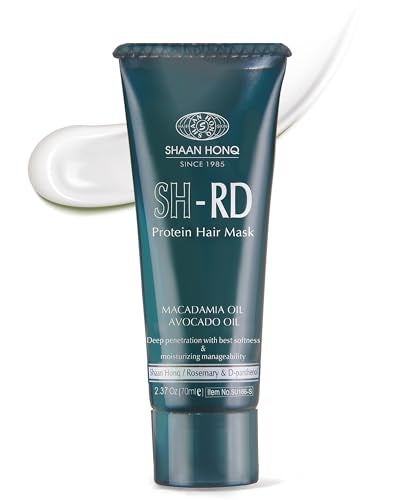 Sh Rd SH-RD Hair Mask for Dry Damaged Hair, Deep Conditioning Hair Moisturizer for Curly and Color Treated Hair Repair, Hydrating Argan Oil Hair Care Product, 2.37oz/70ml - Image 1