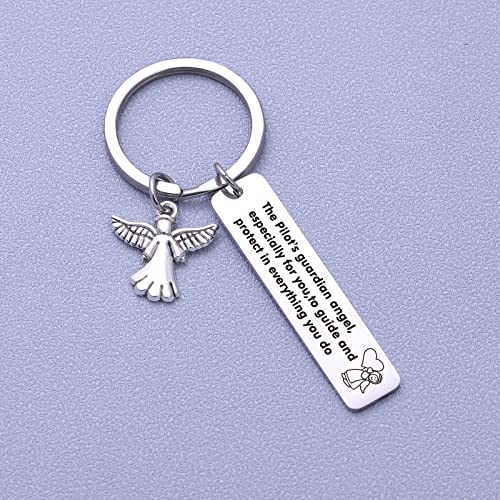 NOTHERS RSZOTW Pilot Prayer Keychain Thank You Jewelry Safe Travel Keychain Traveling Jewelry Pilots Gift Aviation Gifts - Image 3