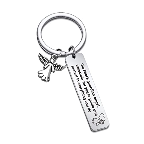 NOTHERS RSZOTW Pilot Prayer Keychain Thank You Jewelry Safe Travel Keychain Traveling Jewelry Pilots Gift Aviation Gifts - Image 1