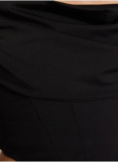 trendyol Black Crop Lined Corset Detailed Knitted Bustier TPRSS23BS00006  - Image 5