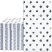 Whaline Polka Dots Guest Paper Napkins White Blue 3 Ply Disposable Napkins Dinner Hand Napkin Towel for Wedding Party Supplies Table Decor 80Pcs - Image 1