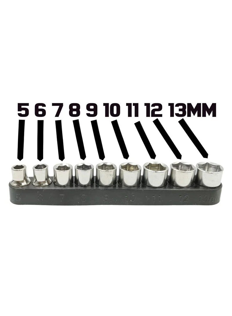 طقم لقم مفك مرن 21 قطعة، PH1 PH2 PZ1 PZ2 4 6 T25 T27 T30  - Image 4