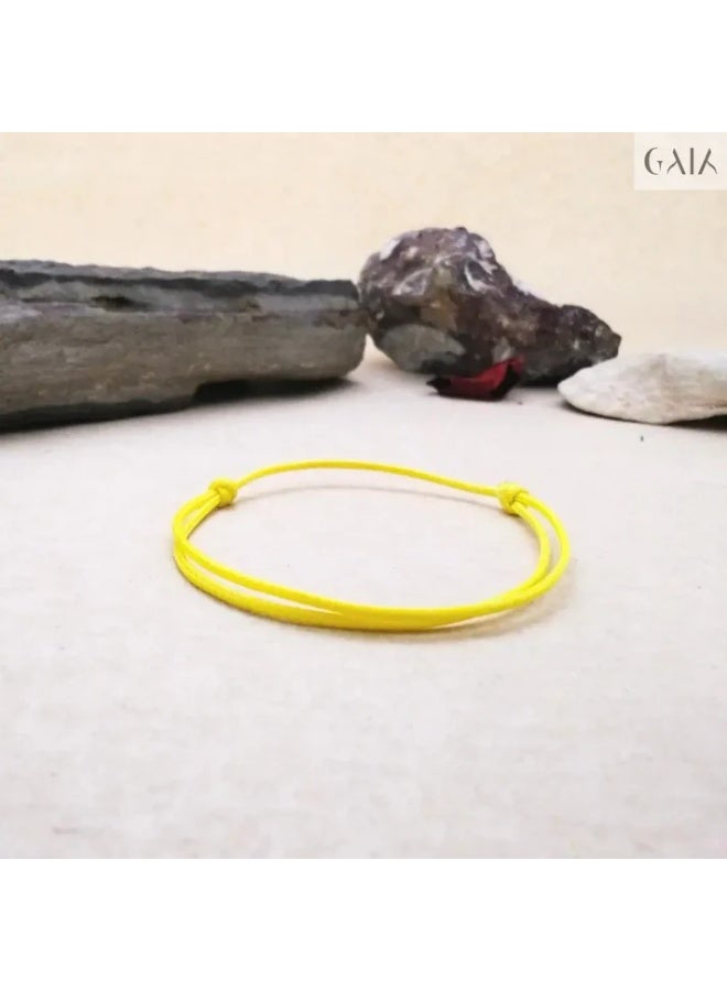 غايا جايا سوار خيط الهمس أزرق مصنوع يدويا - Image 4