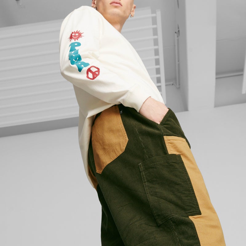 بوما بنطال كوردروي مريح للرجال من Downtown - Image 3