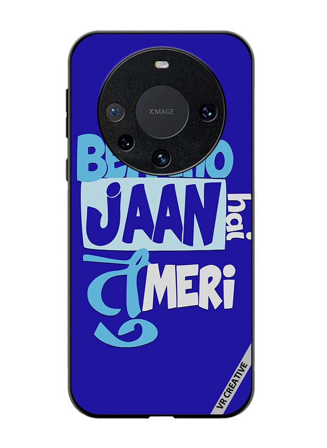 VR CREATIVE Protective Case Cover For Huawei Mate 60 Pro Bencho Jaan Hari Meri Design Multicolour  - Image 1
