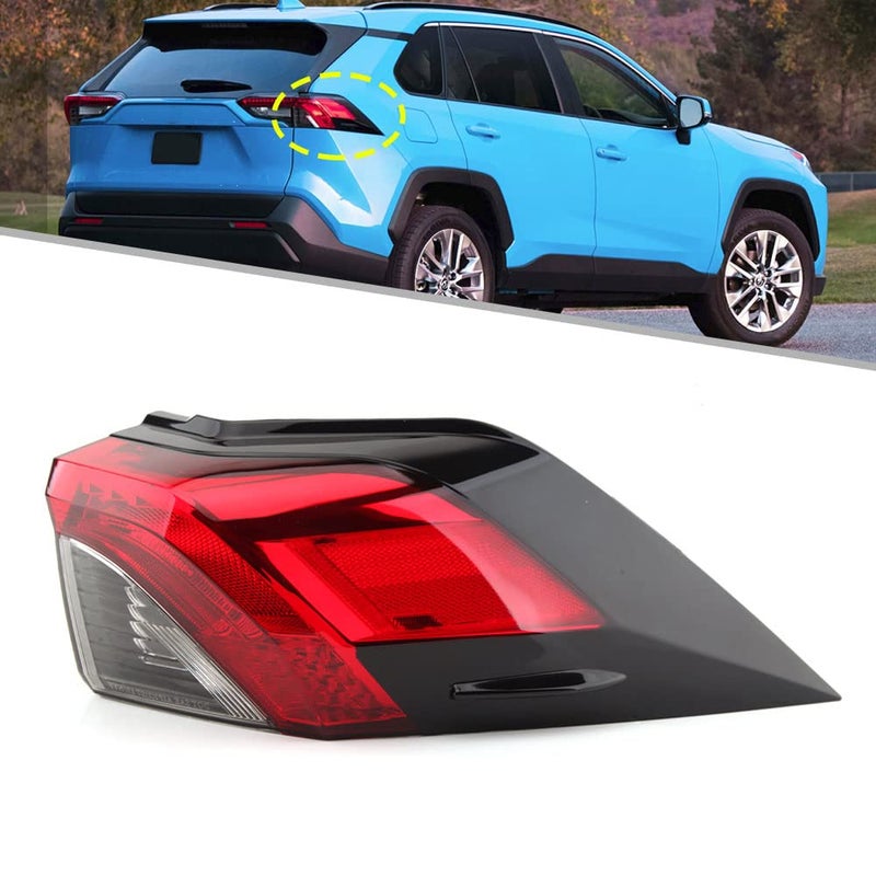 MZORANGE Tail Light Rear Brake Lamp For Toyota RAV4 2019 2020 2021Right Passenger Side