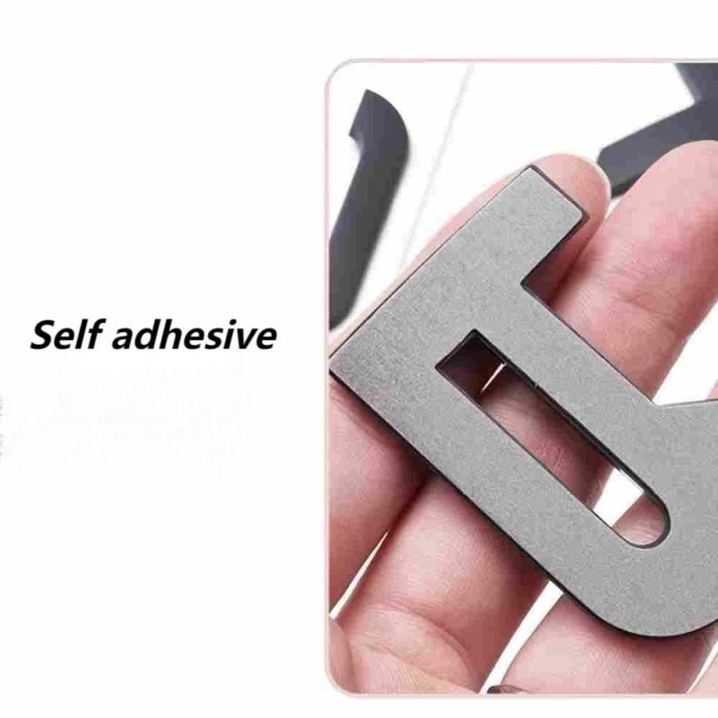 Hood Emblem Badge: Matte Black Self-Adhesive Car Decal - Rapid Scratch Concealment, Effortless DIY Installation for Land Rover Range Rover, Sport, Velar Exterior - Image 4