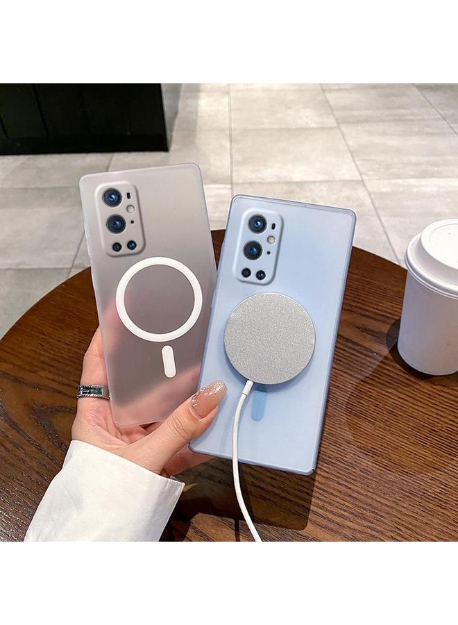 اس-توب جراب لهاتف OnePlus 9 Pro Fine Hole Ice Fog MagSafe PC Phone Case - Image 4