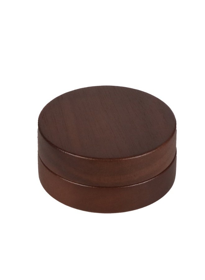Pearl Coast International Hotel Quality Wooden Ashtray with Lid | 10x10x4.5cm | Stainless Steel | Easy to Clean | For Indoor or Outdoor Use - Image 3