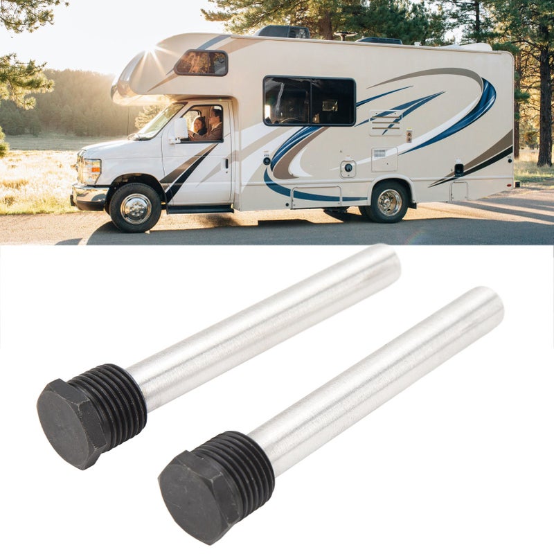 2 Pcs Water Heater Anode Rods 1/2in NPT Thread Magnesium Replacement Anode Rods for Most RV Hot Water Heaters - Image 2