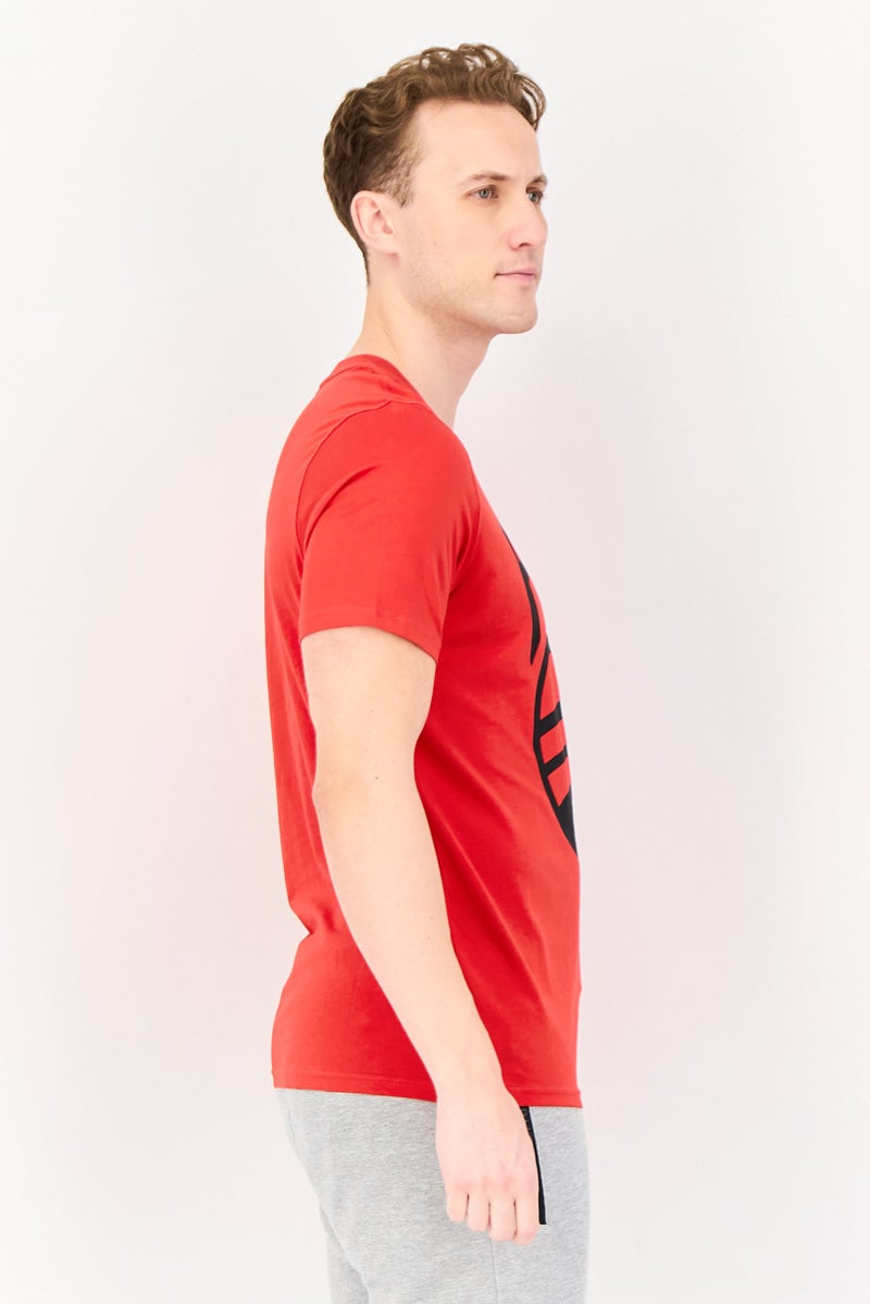 PUMA Men Sportswear Fit Short Sleeve Outdoor T-shirt, Red - Image 4