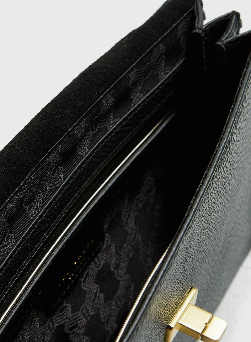 Ted Baker Cassiia Concertina Stitch Detail Crossbody