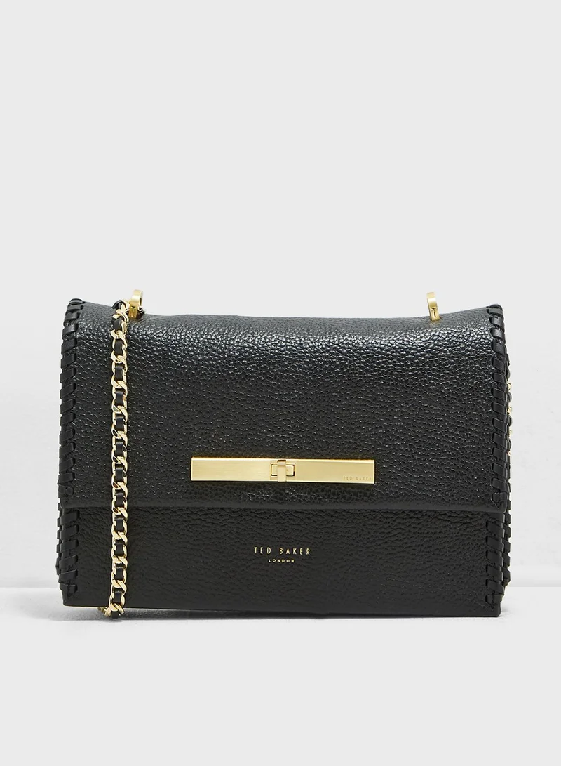 Ted Baker Cassiia Concertina Stitch Detail Crossbody
