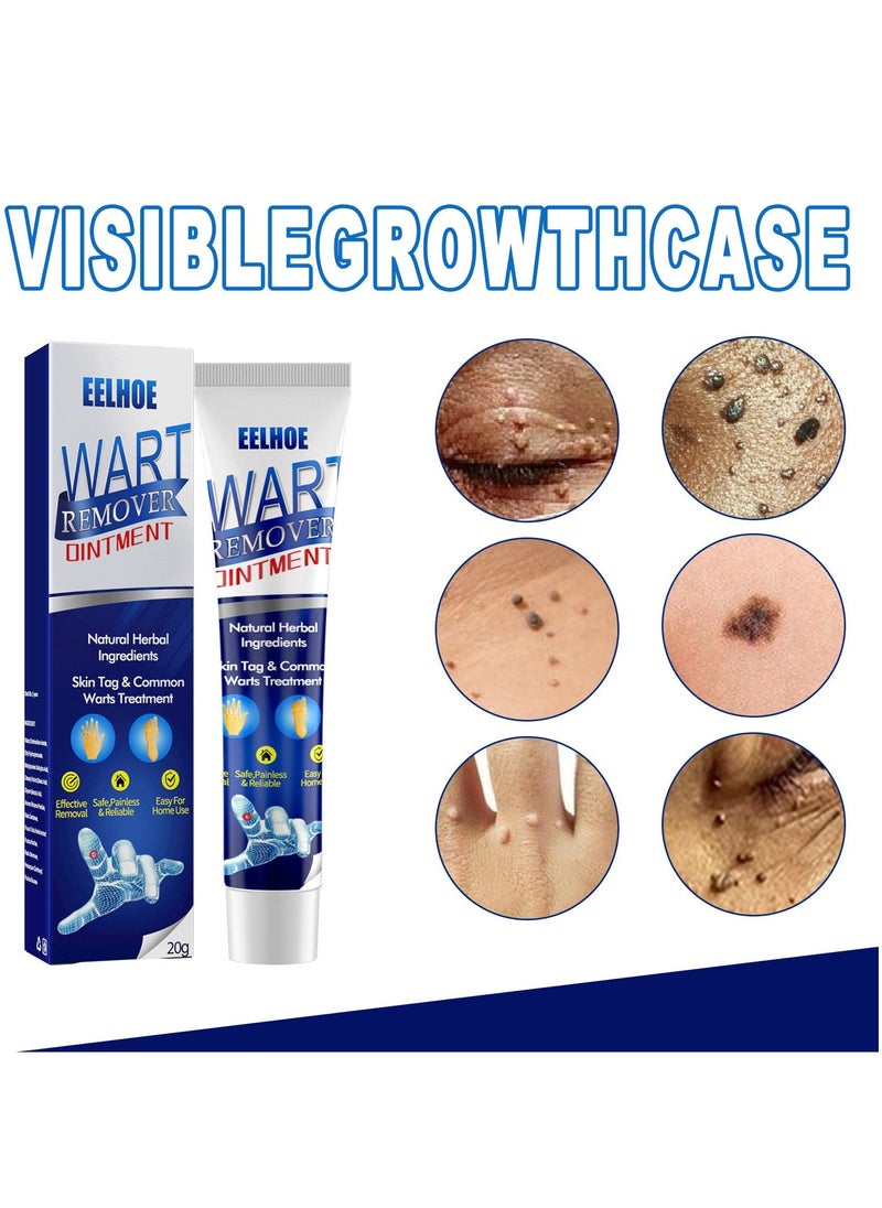 EELHOE Wart Removal Ointment Cream Skin Treatment With Natural Herbal Ingredients for The Treatment Of Common Warts Effective And Safe 20g - Image 2
