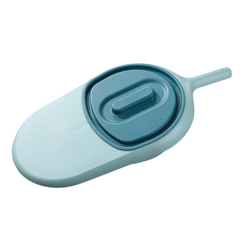 Kitwe وعاء سرير مع غطاء جهاز طوارئ للذكور والإناث للأشخاص المقعدين بالسرير باللون الأزرق | الطبية، التنقل والإعاقة | مساعدات الحياة اليومية | أجهزة التبول المحمولة وأوعية السرير. - Image 4