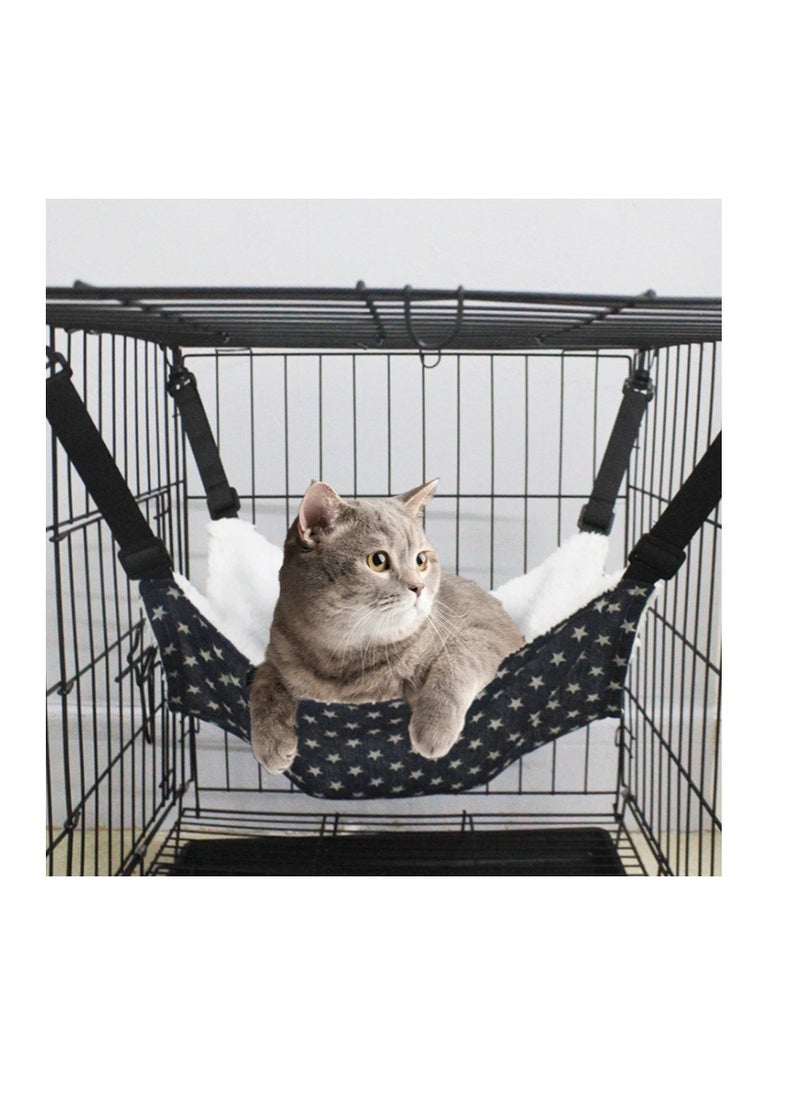 Cat Hammock, Breathable Pet Cage Hammock, Cat Hanging Bed With Metal Carabiners And Tassels, Cat Hanging Hammock For Cage, Hammocks For Kittens, Rabbits, Small Dogs - pzsku/Z9556B54B695EBF03C75EZ/45/_/1731425560/f8ca5c47-1f6a-44c2-910a-49508106eb09