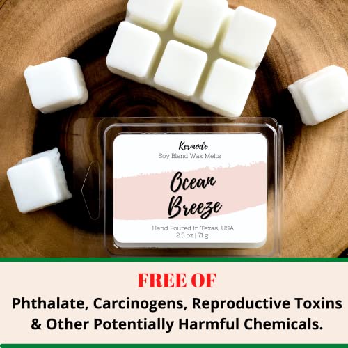 Kermode Fresh Clean Scent Wax Melts Wax Cubes - Spring Summer Scented Wax Melt Variety Pack for Wax Warmers - Kermode Natural Aromatherapy Fragrance - Long Lasting Bulk Assorted Safe Melting Soy Tarts - Image 5