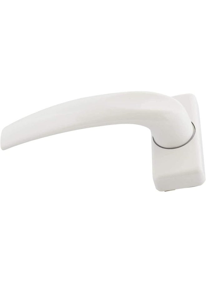 Biella Aluminium Door Handle For Home Bedroom, Office, Hotels Etc.-White (2 Pair)  - Image 3