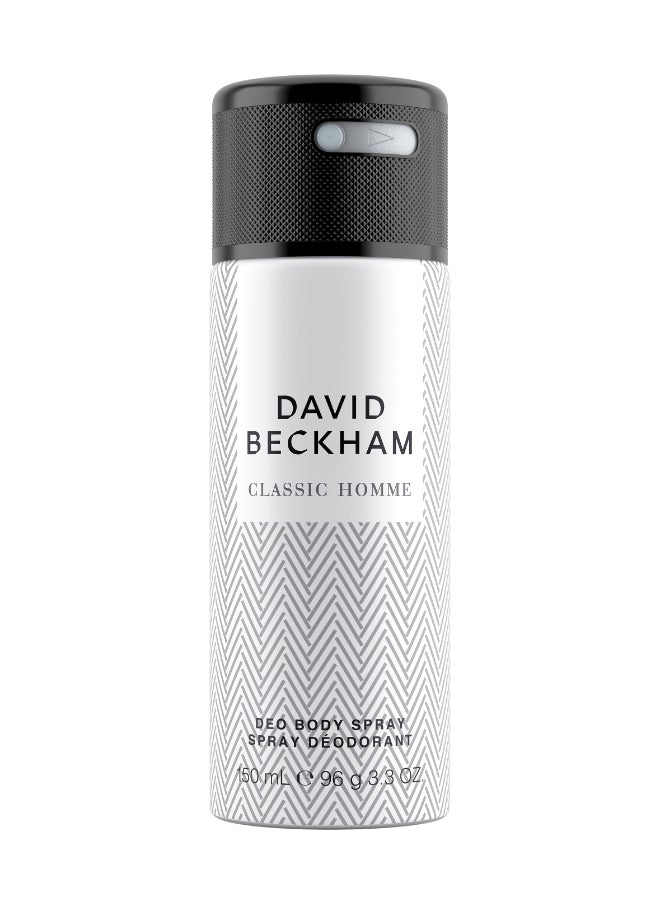 DAVID BECKHAM - Classic Homme Deodorant Body Spray - Image 1