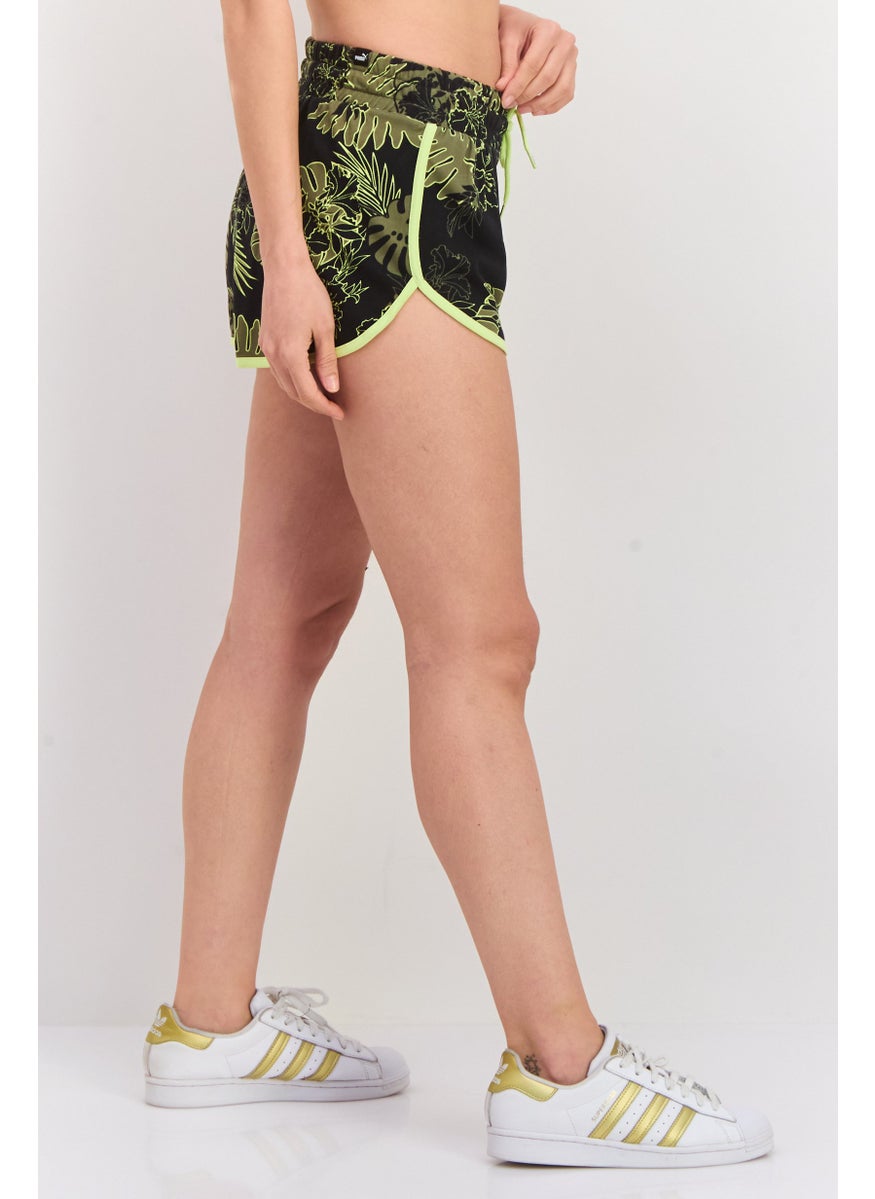 PUMA Women Sportswear Fit Training Shorts, Black Combo  - Image 2